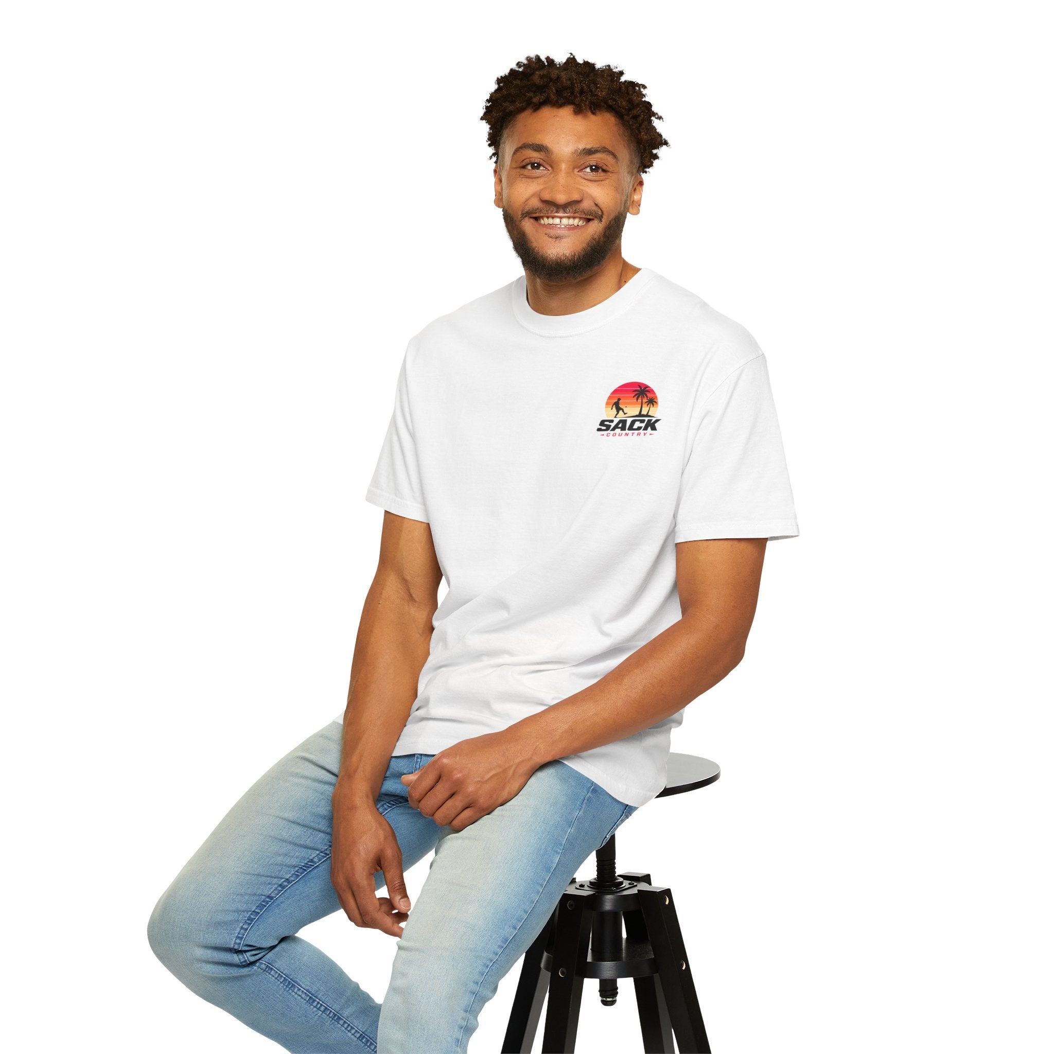 Sack Country Logo T-Shirt - Sunrise Edition
