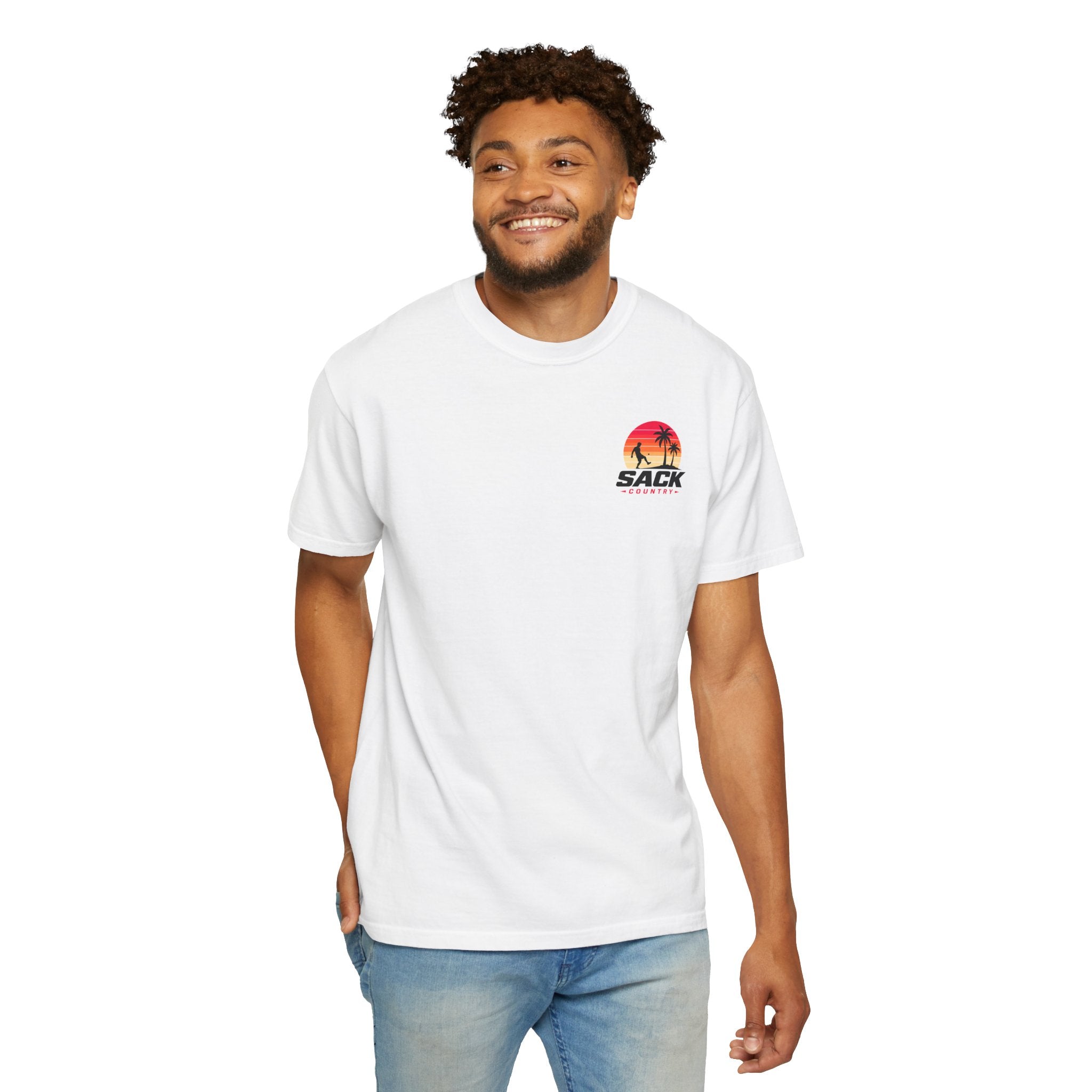 Sack Country Logo T-Shirt - Sunrise Edition